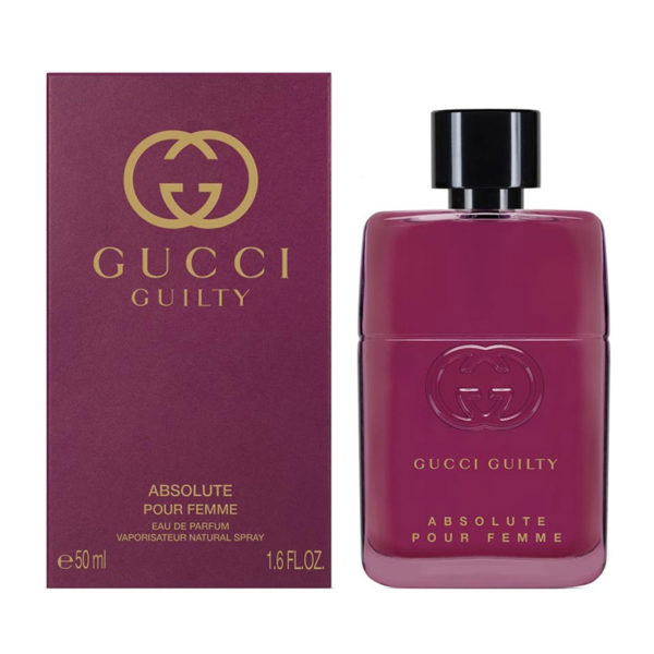GUCCI GUILTY ABSOLUTE POUR FEMME EDP 50ML