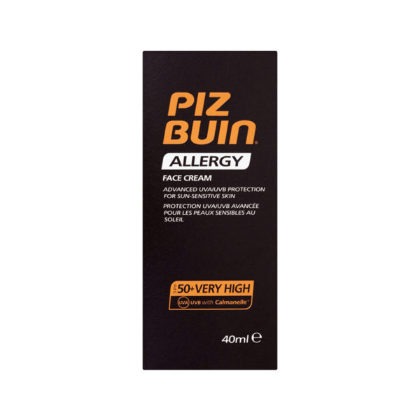 PIZ BUIN ALLERGY FACE CREAM SPF50 40ML