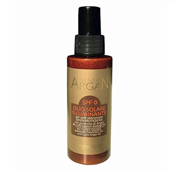 PHYTORELAX OLIO DI ARGAN OLIO SOLARE ILLUMINANTE SPF0 - 100ML