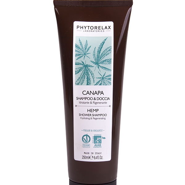 PHYTORELAX CANAPA SHAMPOO & DOCCIA IDRATANTE E RIGENERANTE 250ML