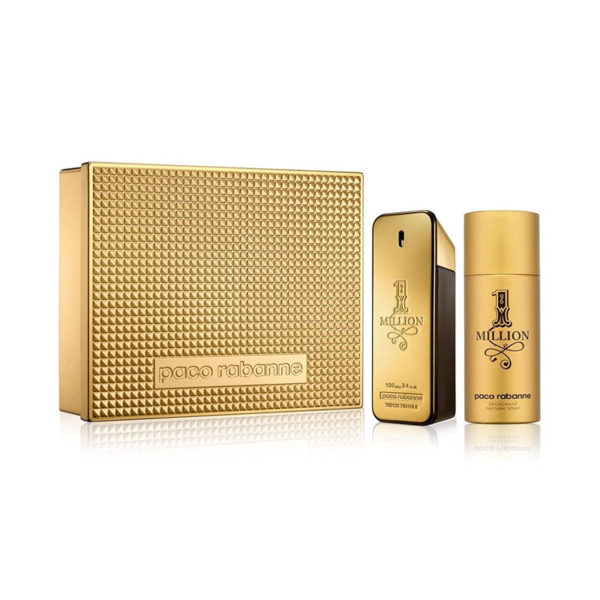 PACO RABANNE 1 MILLION  EAU DE TOILETTE 100ML + DEO SPRAY 150ML