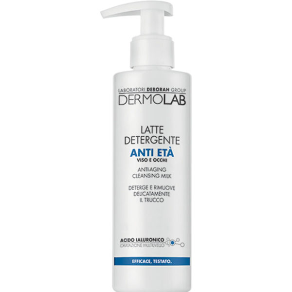 DERMOLAB LATTE DETERGENTE ANTI ETA' VISO E OCCHI 200ML