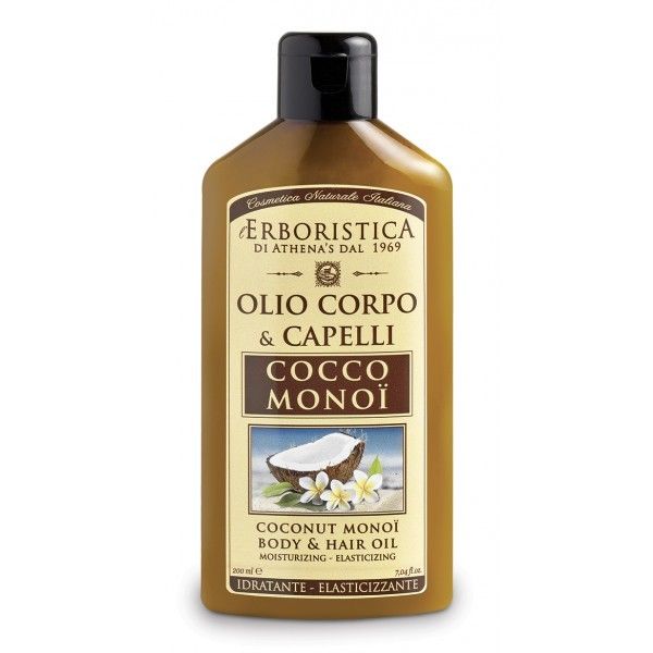 ERBORISTICA OLIO CORPO E CAPELLI COCCO MONOI 200ml