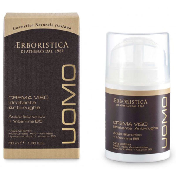 ERBORISTICA UOMO CREMA VISO IDRATANTE ANTI-RUGHE 50ML