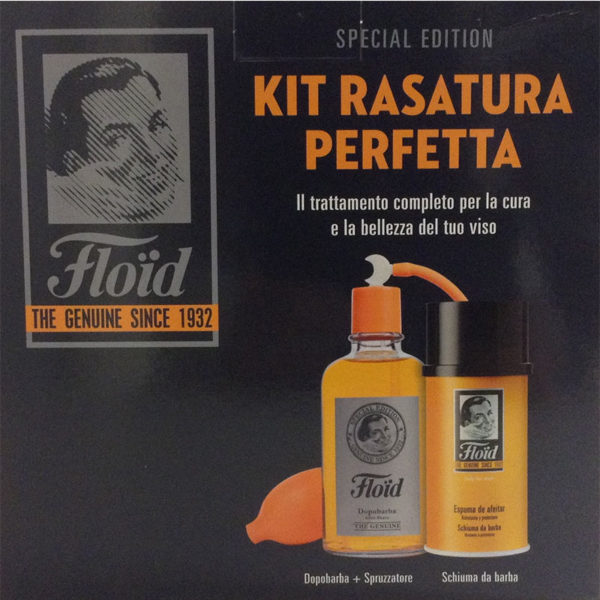 FLOID KIT DOPOBARBA LOZIONE 400ML + SPRUZZINO + SCHIUMA BARBA 300ML IDEA REGALO