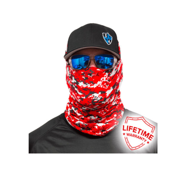 FaceShield RED,BLACK,WHIT  maschera come protezione per bici,moto,sport e tempo