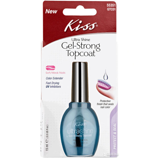 KISS GEL-STRONG TOPCOAT 15ML