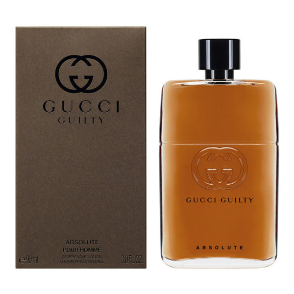GUCCI GUILTY ABSOLUTE POUR HOMME AFTER SHAVE LOTION 90ML