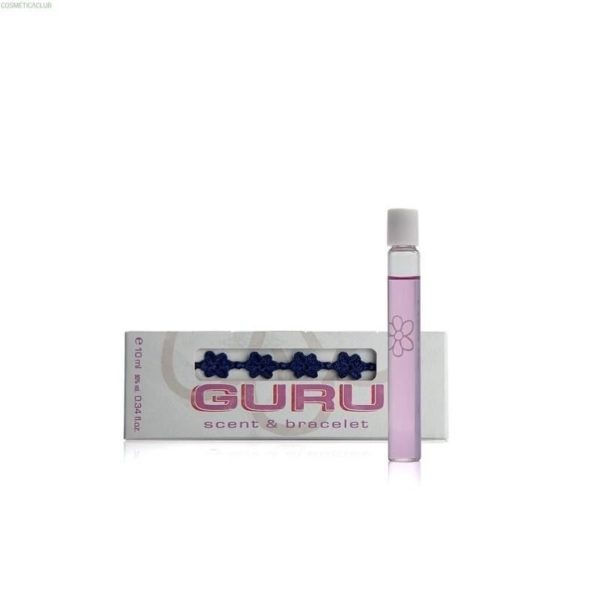 Guru Gift Set Scent Pour Femme: Eau de Parfum 10 ml Roll On + Braccialetto