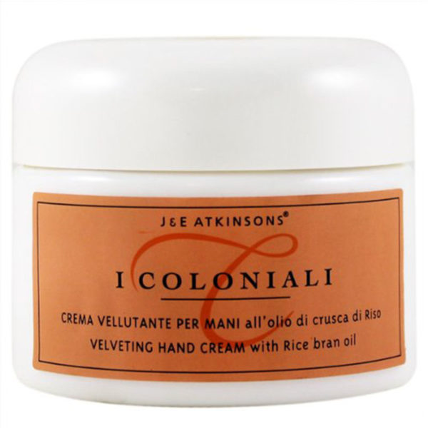 I COLONIALI CREMA VELLUTANTE PER LE MANI ALL'OLIO DI CRUSCA DI RISO VASO 100ML