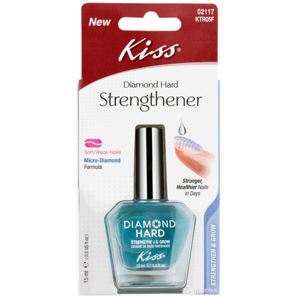 KISS DIAMOND HARD STRENGTHENER & GROW 15ML