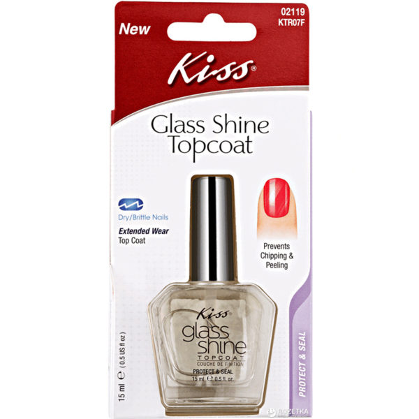 KISS GLASS SHINE TOPCOAT 15ML