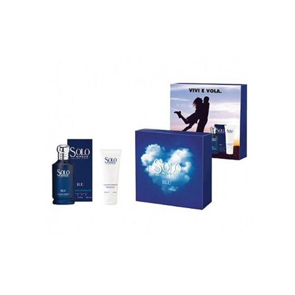 LUCIANO SOPRANI SOLO SOPRANI BLU UOMO/DONNA EDT 100ML + SHOWER GEL 100ML