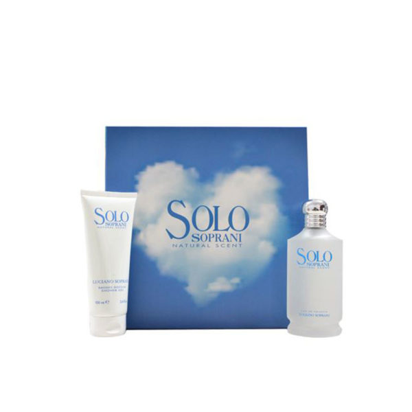 LUCIANO SOPRANI SOLO SOPRANI UOMO/DONNA EDT 100ML + SHOWER GEL 100ML