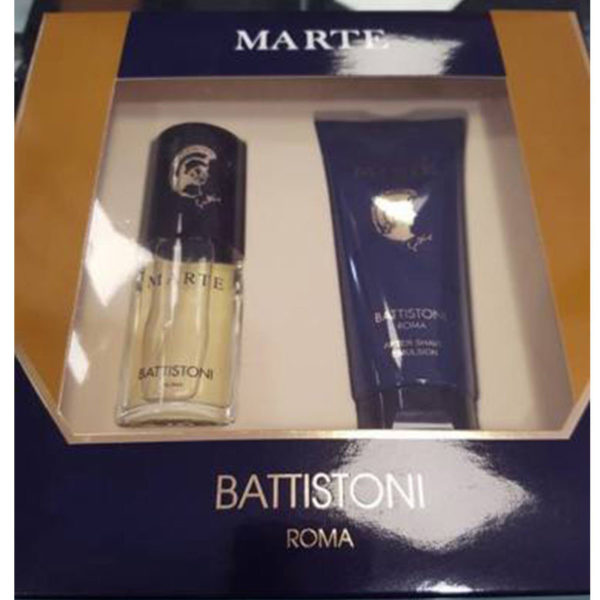 MARTE BATTISTONI UOMO EAU DE TOILETTE 30ML + AFTER SHAVE BALM 100ML