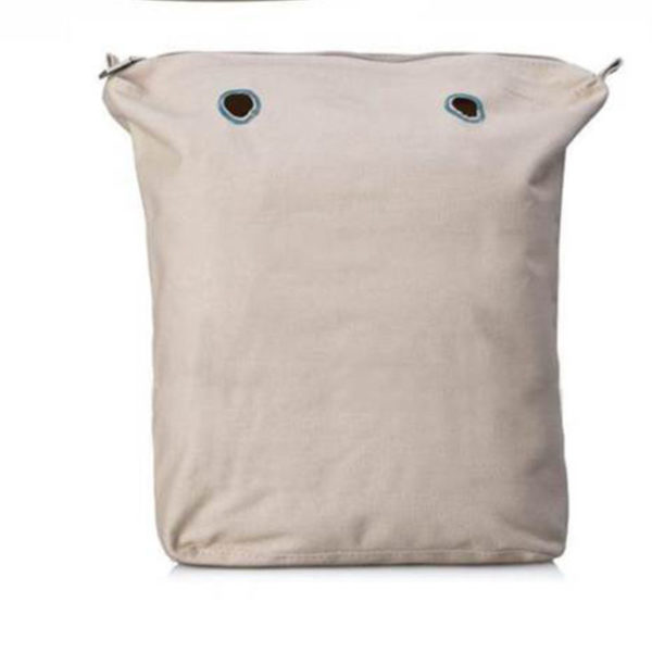 O BAG FULL SPOT CANVAS O CHIC colore beige