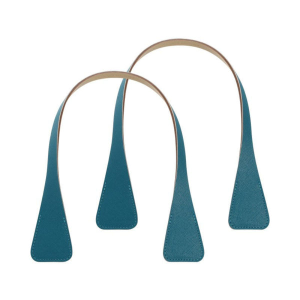 O BAG FULL SPOT MANICI CORTI XS SAFFIANO ANGULAR COLORE OTTANIO