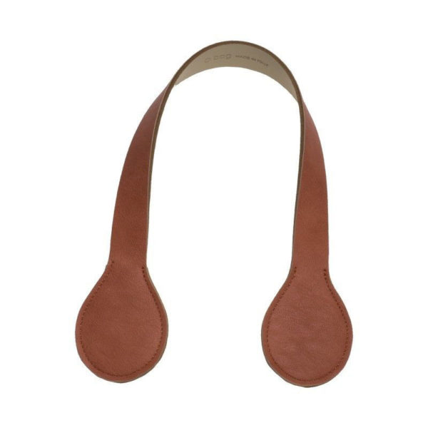 O BAG MANICI CORTI PIATTI IN ECOPELLE COLORE ARANCIO