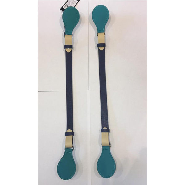 O BAG  TRACOLLINA CORTA ECO BLU CON GOCCIA GOMMATA ACQUA