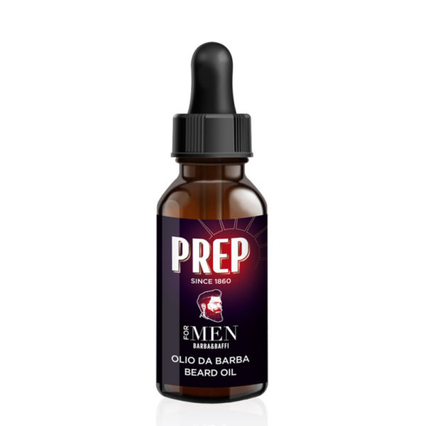 PREP FOR MEN OLIO DA BARBA MANDORLE DOLCI E VITAMINA E  50ML