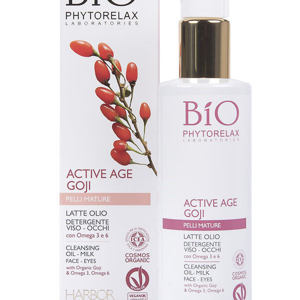 PHYTORELAX ACTIVE AGE GOJI LATTE OLIO DETERGENTE VISO-OCCHI 200ML