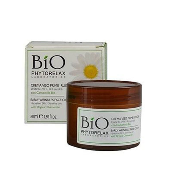 PHYTORELAX BIO CAMOMILLA CREMA VISO QUOTIDIANA PRIME RUGHE 50ml