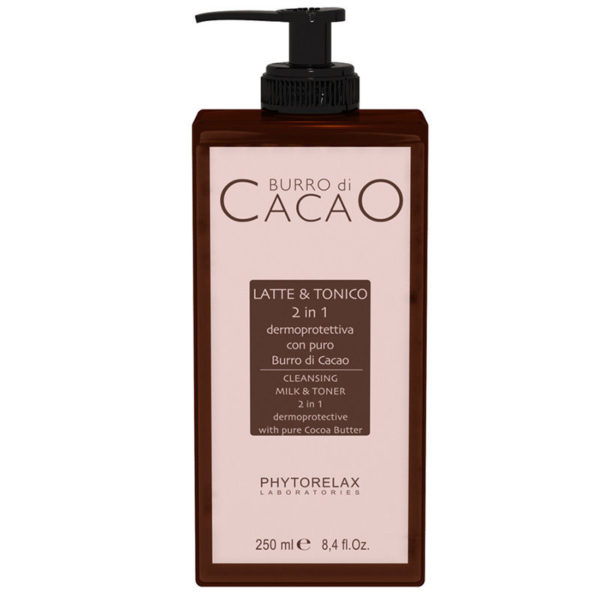 PHYTORELAX  BURRO DI CACAO  LATTE TONICO 2 IN 1 250ML