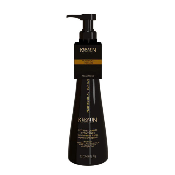 PHYTORELAX KERATIN COMPLEX Ristrutturante istantaneo capelli danneggiati 250ml.