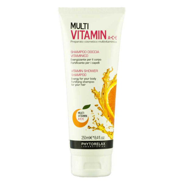 PHYTORELAX  MULTIVITAMIN A+C+E SHAMPOO DOCCIA  MULTIVITAMINICO 250ML
