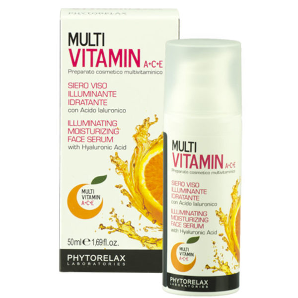 PHYTORELAX  MULTIVITAMIN A+C+E VISO SIERO CONCENTRATO ILLUMINANTE 50ML