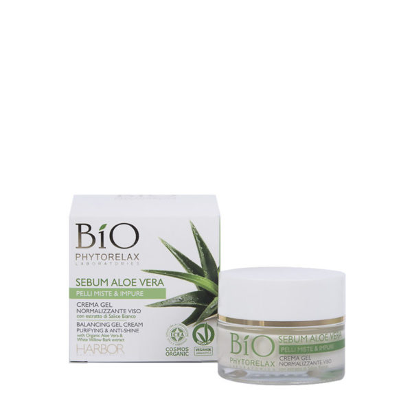 PHYTORELAX SEBUM ALOE VERA CREMA GEL NORMALIZZANTE VISO 50ML