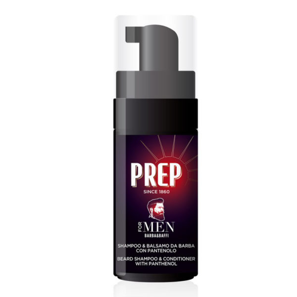 PREP FOR MEN SHAMPOO&BALSAMO DA BARBA CON PANTENOLO 100ML