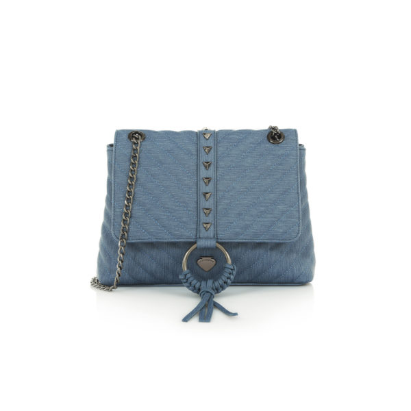 LE PANDORINE VICKY SMALL CANVAS DENIM