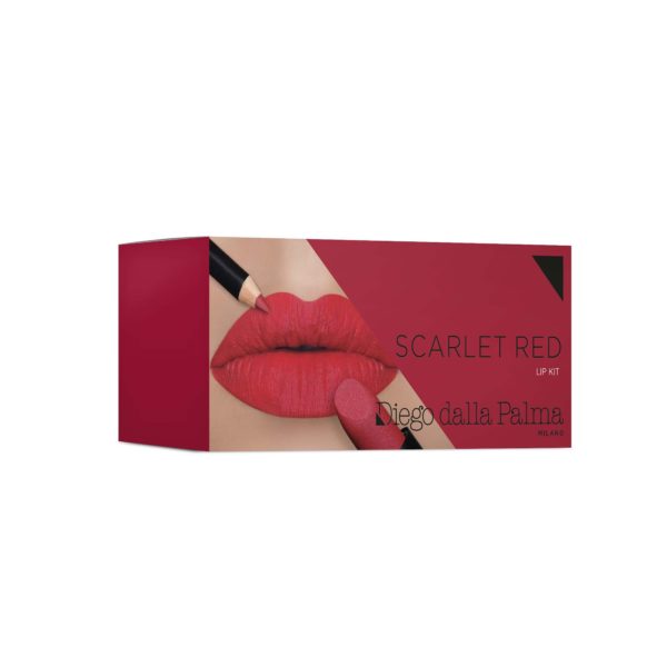 DIEGO DALLA PALMA SCARLET RED LIP KIT N.252